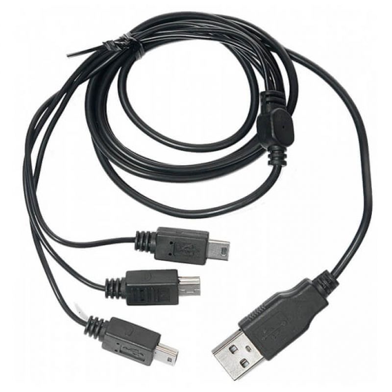 Тройной кабель USB (горыныч)